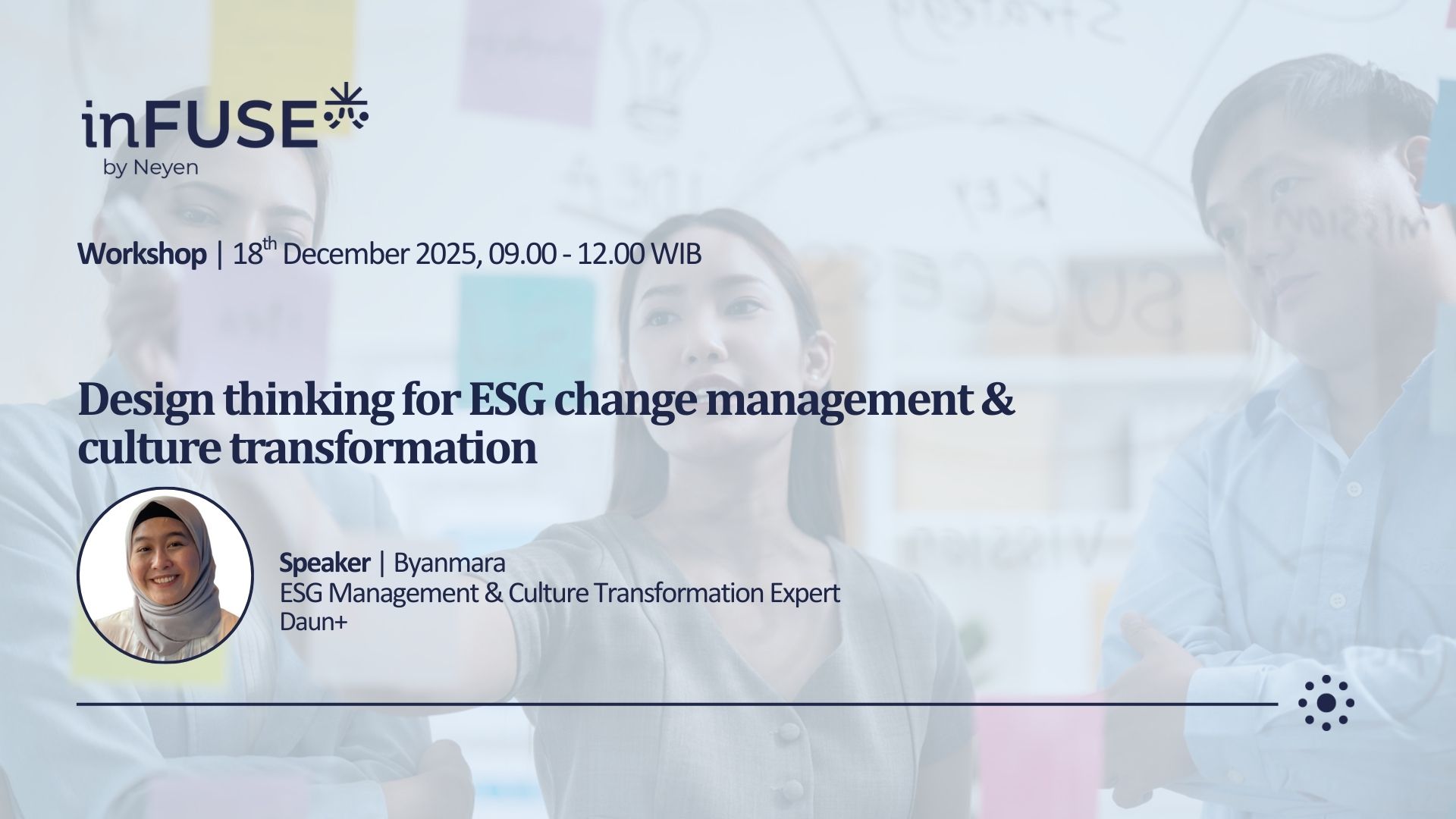 Design thinking for ESG change management & culture transformation